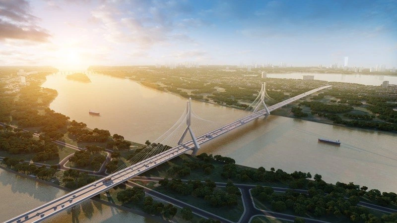 Dự án cầu Tứ Liên (Hà Nội) - Đang triển khai